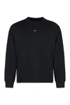 Apc Black Boxy Printed Micro Logo Sweatshirt