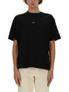 Apc A.p.c. Boxy Micro Logo Cotton Crew-neck T-shirt In Black