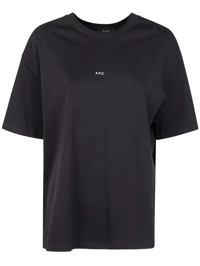 APC A.P.C. "BOXY MICRO LOGO GOTS" T-SHIRT CLOTHING