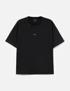Apc Boxy Micro Logo T-shirt In Black