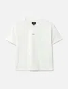 Apc Boxy Micro Logo T-shirt In White