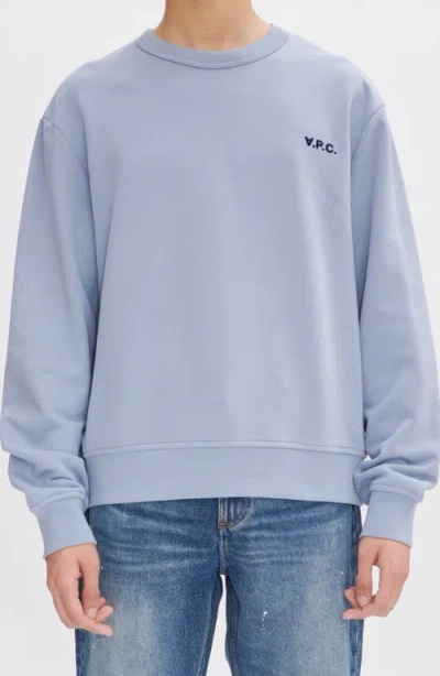 Apc A.p.c. Boxy Organic Cotton Sweatshirt