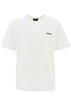 Apc A.p.c. Boxy Petit Vpc Cotton Crew-neck T-shirt In White