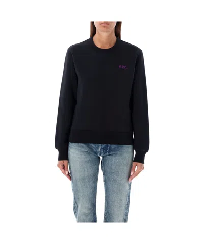 APC A.P.C. LOGO PRINTED CREWNECK SWEATSHIRT