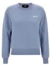 Apc A.p.c. 'boxy Petit Vpc' Sweatshirt In Light Blue