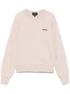 Apc Boxy Petit Vpc Sweatshirt In Pink