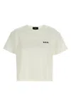 Apc A.p.c. 'carol' Boxy T Shirt With Logo Print