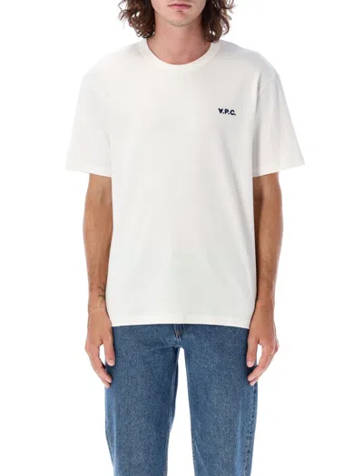 Apc A.p.c. Boxy Petite Vpc T-shirt In White