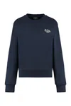 Apc A.p.c. Sweat Boxy Rue Madame Gots In Blue
