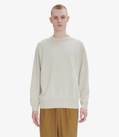 Apc Boxy Tab Sweatshirt Xs Putty