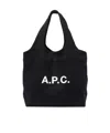 Apc A.p.c. Women Ninon Small Tote Bag In Black