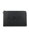 Apc Briefcase With Logo In Black
