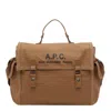 Apc A.p.c. Men Recuperation Besace Bag In Brown