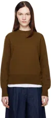 Apc Brown Anastasia Barbieri Edition Lucia Sweater In Caa Brown
