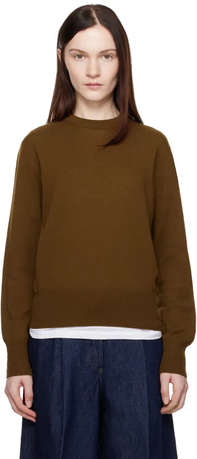 Apc Brown Anastasia Barbieri Edition Lucia Jumper In Caa Brown