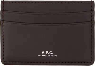 Apc Brown André Card Holder