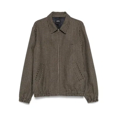 Apc Brown  Blue Jackets