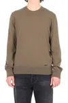 A.p.c. A. P.c. Minimalist Pullover Sweater For Men In Brown