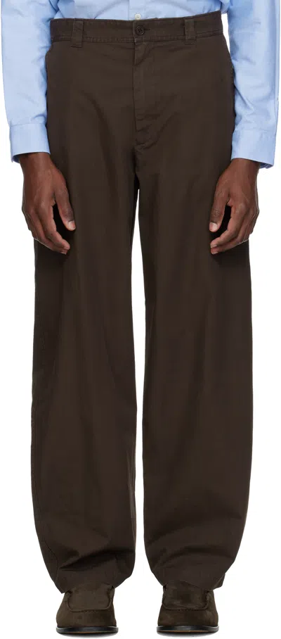 A.p.c. Brown Dan Chino Trousers