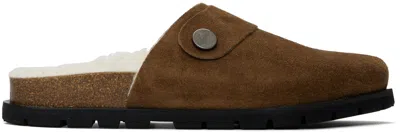 Apc Brown Danny Mules In Caa Brown