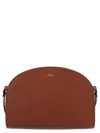 Apc Demi-lune Crossbody Bag In Brown