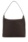 Apc A.p.c. Brown Goat Shoulder Bag In Black