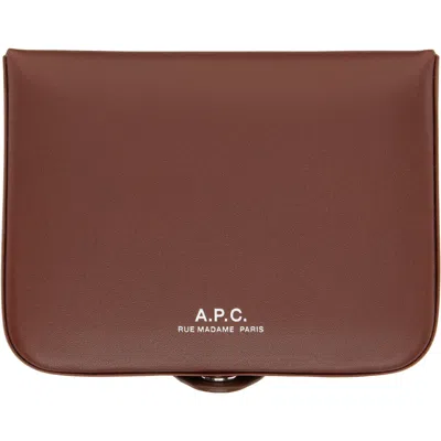 A.p.c. Brown Josh Bifold Wallet