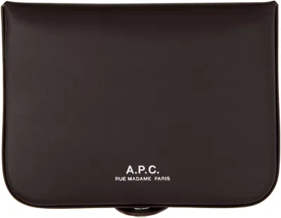 Apc Brown Josh Coin Wallet