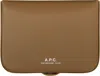 Apc Brown Josh Coin Wallet In Brown