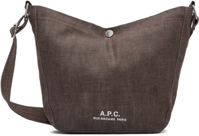 Apc Brown Journal Small Satchel
