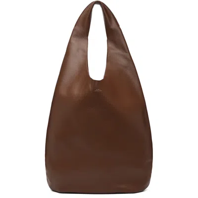 A.p.c. Brown 'le Neige' Bag