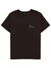 A.p.c. A. P.c. Classic Cotton T-shirt In Brown