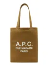 Apc A.p.c. Lou Rue Madame Tote Bags In Brown