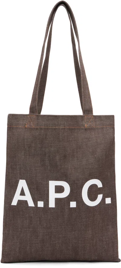Apc Brown Lou Tote
