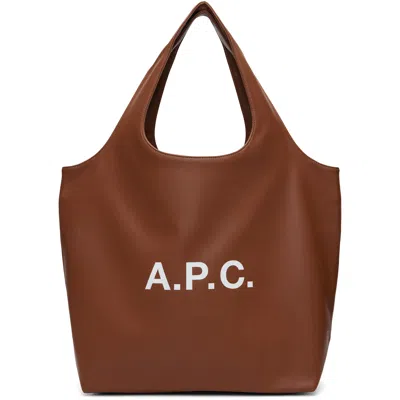 A.p.c. Brown Ninon Tote