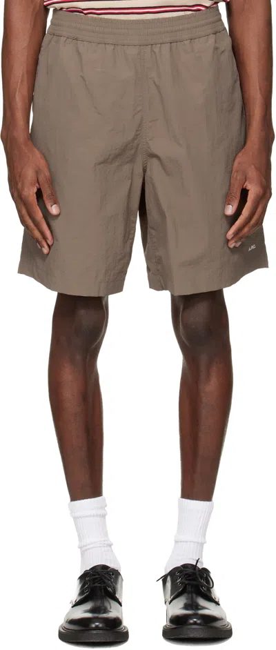 A.p.c. Brown Rio Swim Shorts