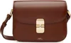 Apc Brown Small Grace Bag In Cad Hazelnut