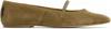 Apc Swan Ballerina Flats In Cab Camel
