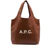 Apc A.p.c. Women Small Ninon Shoulder Bag In Brown
