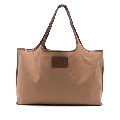 Apc Brown Tote Bags