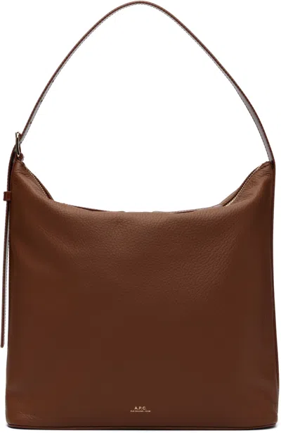 Apc Brown Vera Bag