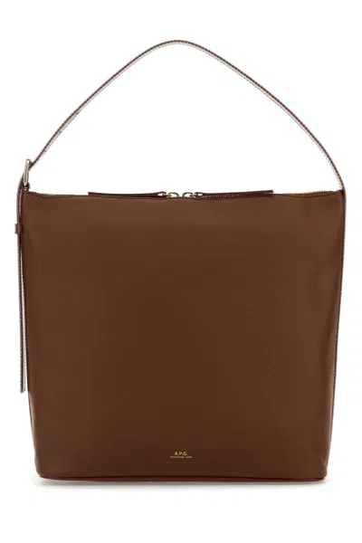 Apc Brown Vera Hobo