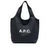 Apc A.p.c. Denim Ninon Shopping Bag
