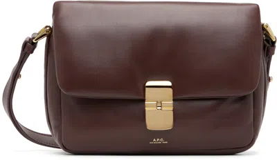 A.p.c. Burgundy Grace Soft Bag