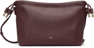 A.p.c. Burgundy Ninon Bag