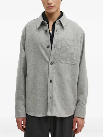 APC BUTTON-DOWN PATCH-POCKET SHIRT