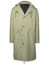 APC BUTTON-UP HOODED COAT