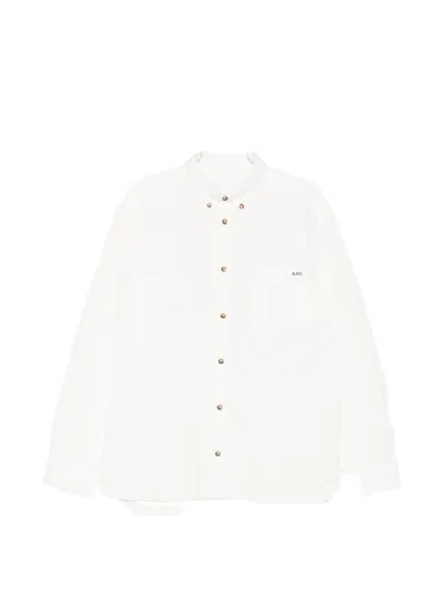 A.P.C. BUTTON-DOWN POCKET SHIRT