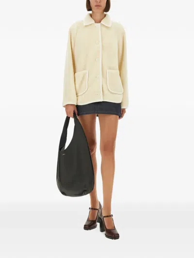 A.p.c. Buttoned Jacket In 뉴트럴