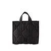 Apc Cabas Louise Small Shoulder Bag - A.p.c. - Nylon - Black In Black